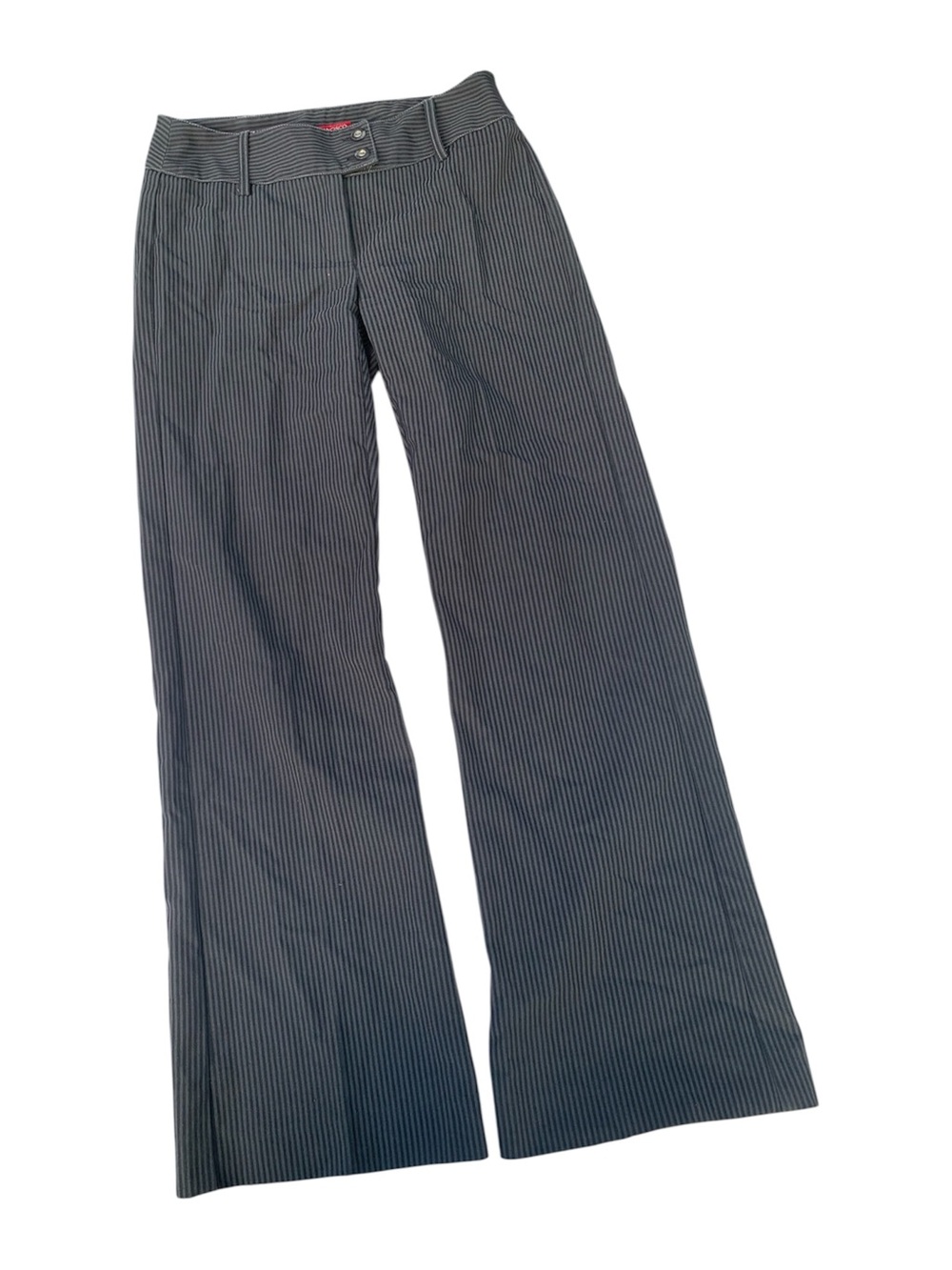 Grey pinstripe dress pants